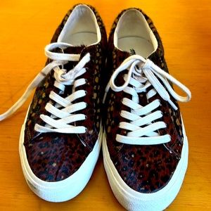 Real calf hair sneakers by madewell